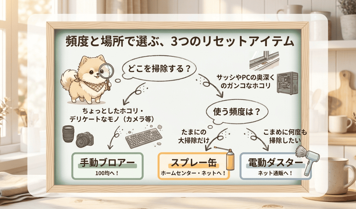 100均のエアダスターはどこに売ってるかを徹底的に紹介