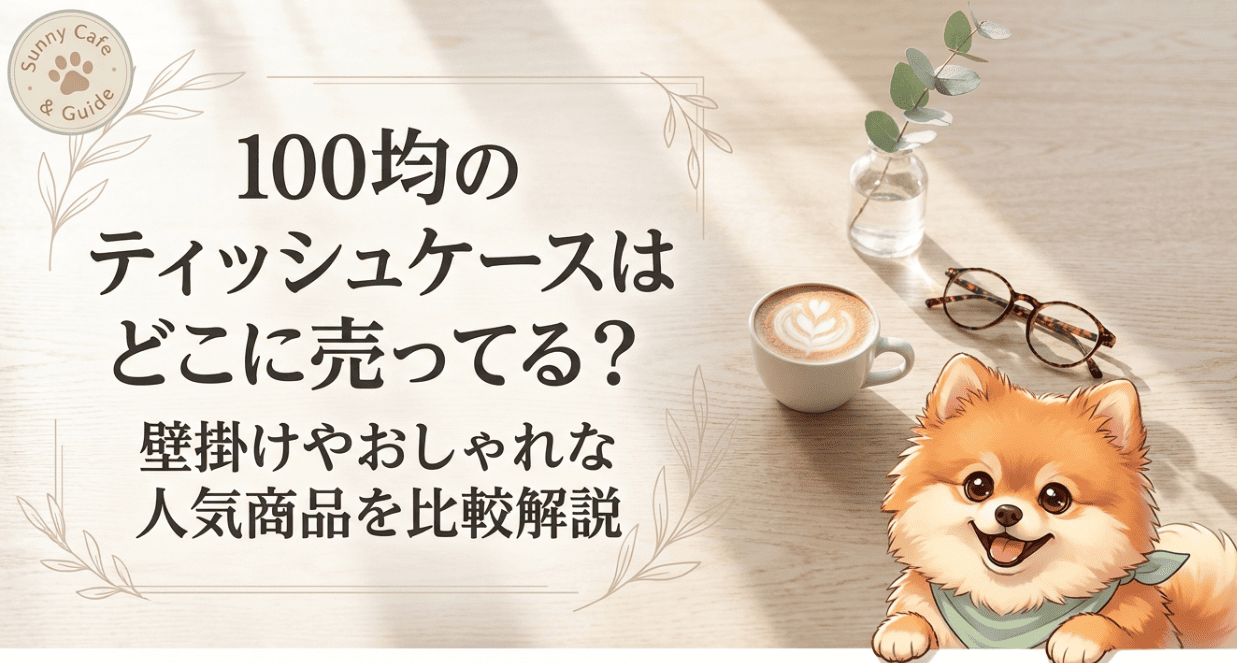 ティッシュケースは100均のどこに売ってる