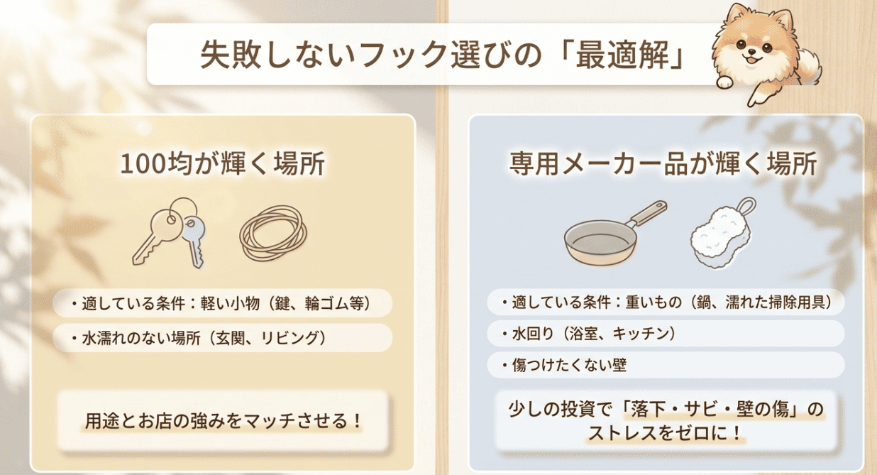 ５連フックは100均のどこに売ってる