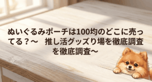 ぬいぐるみポーチは100均のどこに売ってる