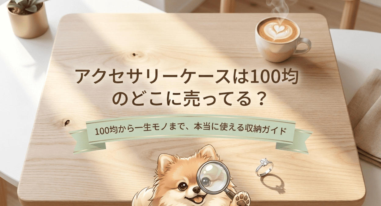 アクセサリーケースは100均のどこに売ってる