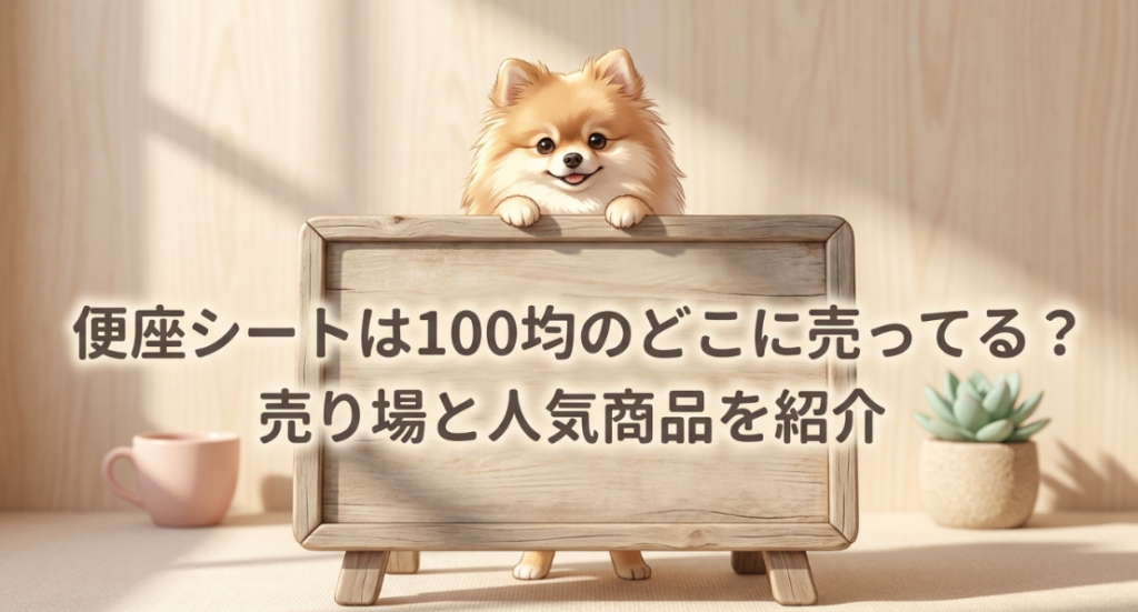 便座シートは100均のどこに売ってる