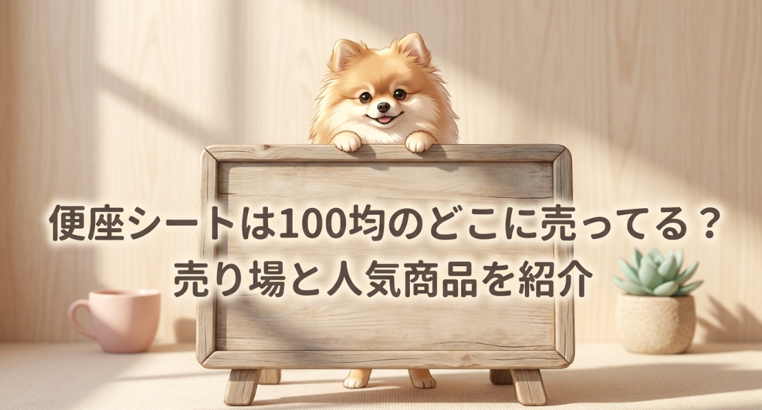 便座シートは100均のどこに売ってる